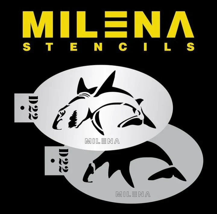 Milena Shark D22 dvoufázová šablona