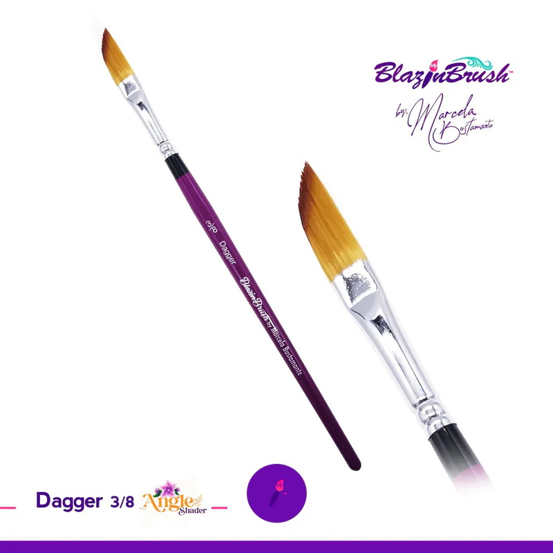 Blazin 3/8 Dagger Brush
