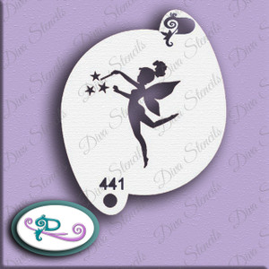 Fairy Fun D441 Diva Stencil