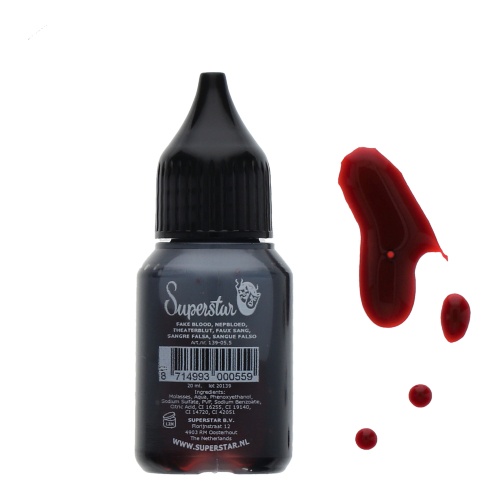 Superstar falešná krev tmavá 20ml