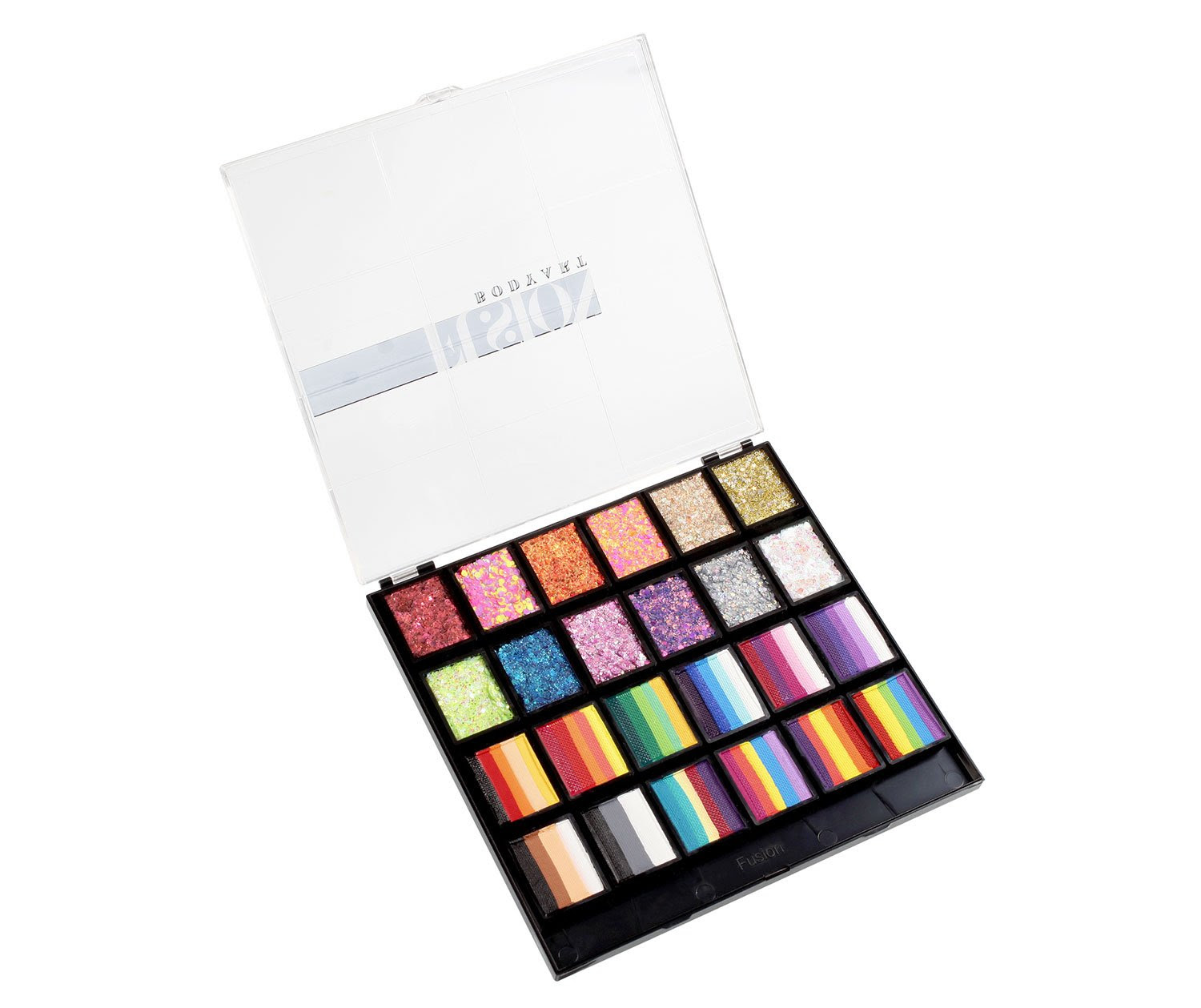 Rainbow Party - Fusion One Stroke & Glitter Cream Palette