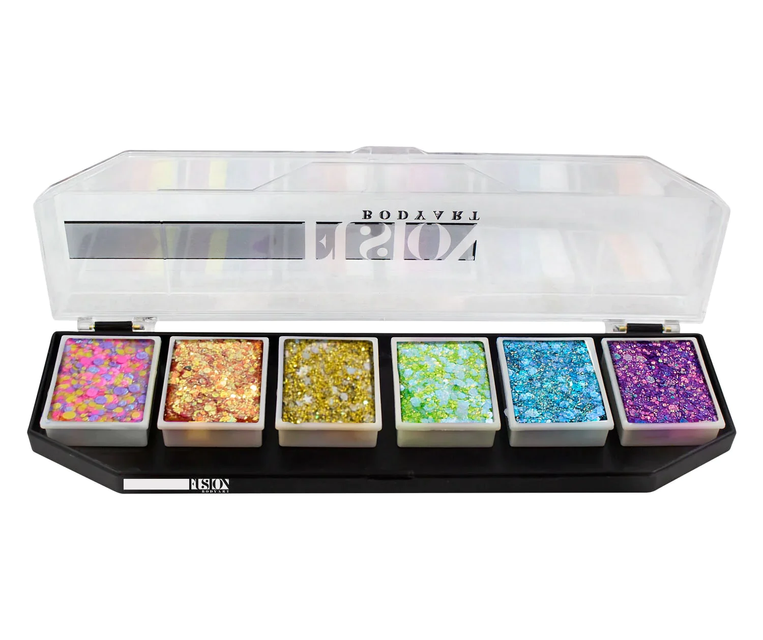 Fiesta Sparkles (UV) - Fusion Glitter Cream Palette 