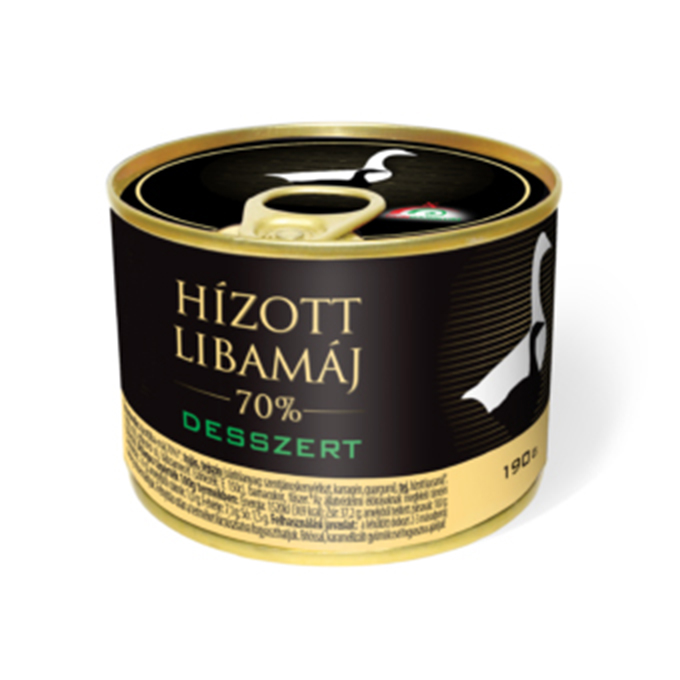 Desert z husích jater (Foie Gras) – 190g  Min.trv.:30.06.2026
