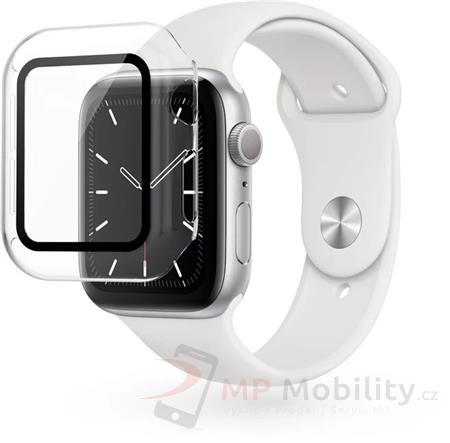 Epico skleněný ochranný kryt pro Apple Watch Series 4/5/6 (44mm) transparentní
