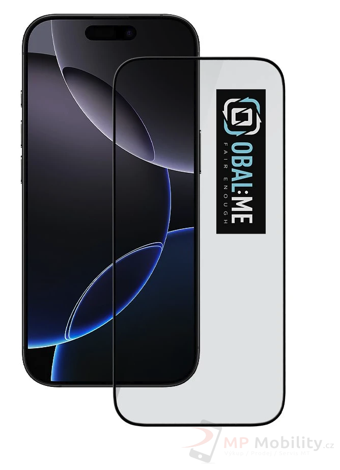 Obal:Me 5D Tvrzené sklo Apple iPhone 15 Plus/16 Plus černé