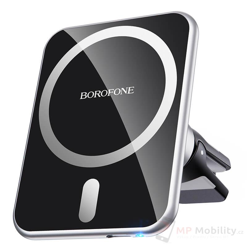 BOROFONE DRŽÁK DO AUTA BH43 XPERIENCE MAGNETICKÝ S INDUKČNÍM NABÍJENÍM, DRŽÁK NA