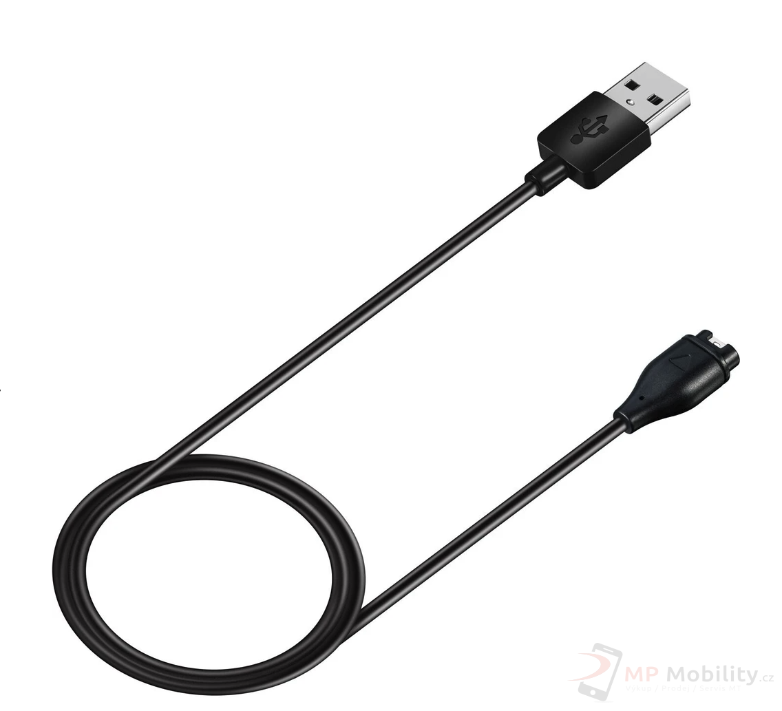 Tactical USB nabíjecí kabel pro Garmin Fenix 5/6/7/8, Approach S60, Vivoactive 3
