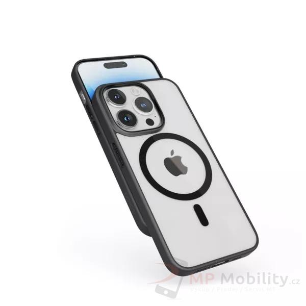 Epico Mag+ Hero, iPhone 15 Pro – pouzdro, průhledné/černé