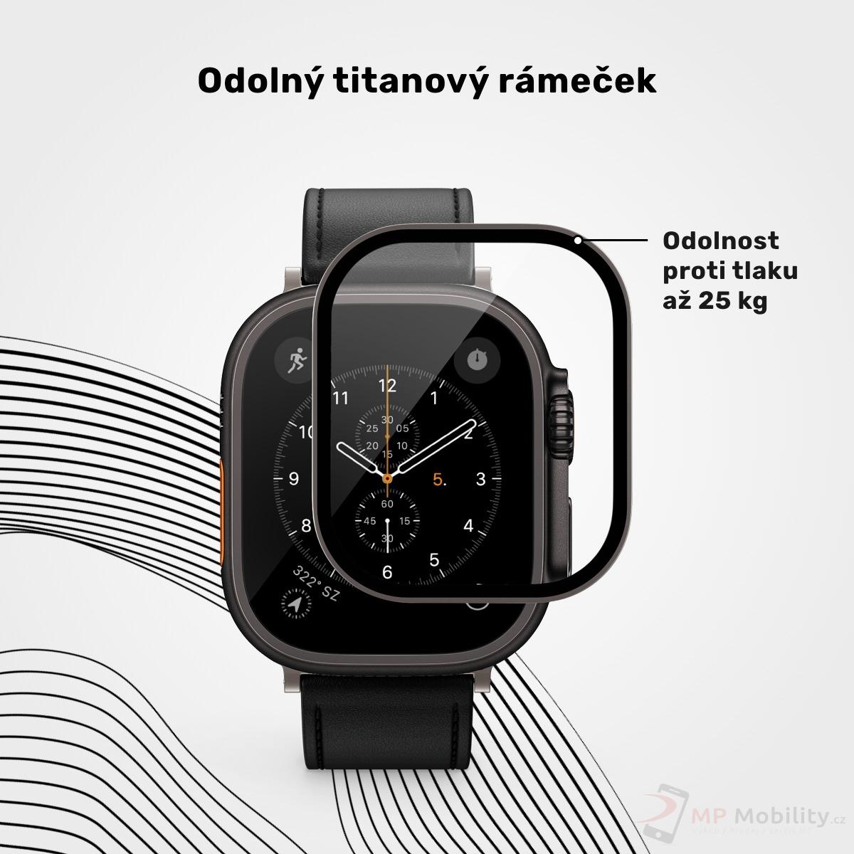 Epico UNUM SapphireShield Watch Protector for Apple Watch Ultra 49mm černá