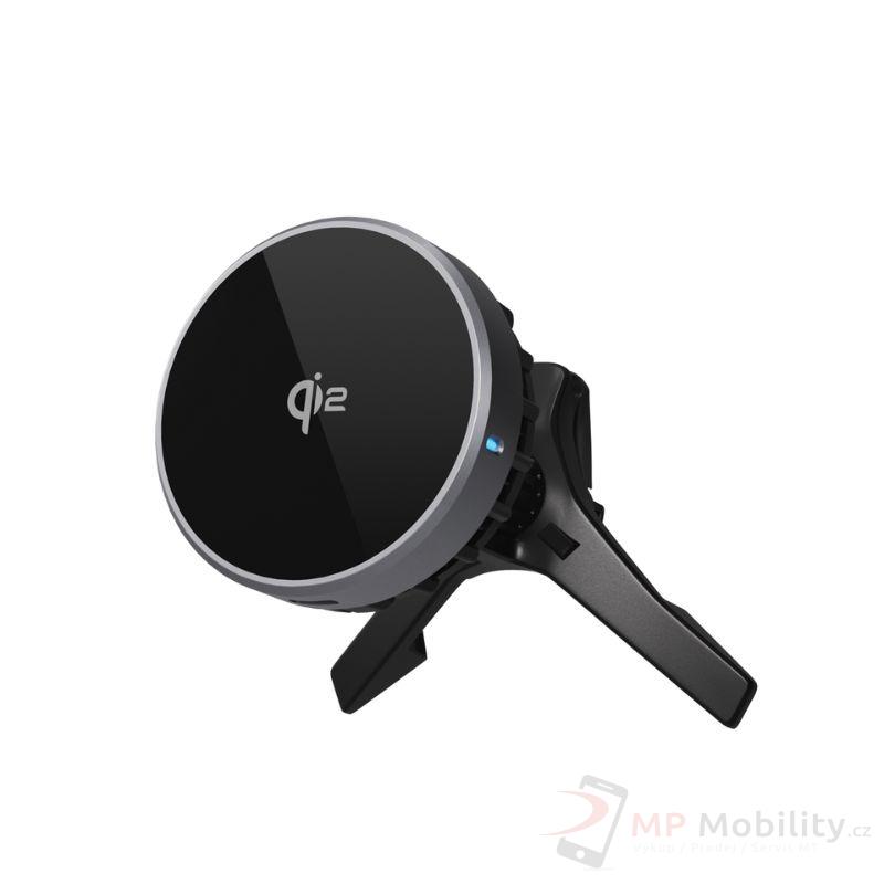 Spello ForceDrive Qi2 Cooling Magnetic Wireless Car Charger SD70 - černá