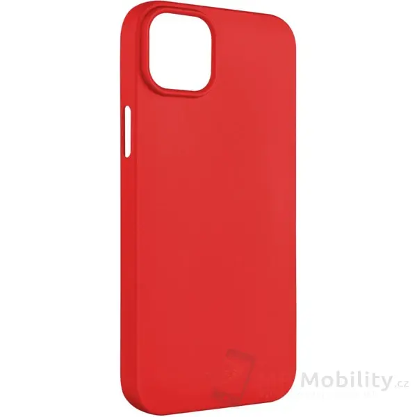 FIXED Story silikonový kryt Apple iPhone 15 červený