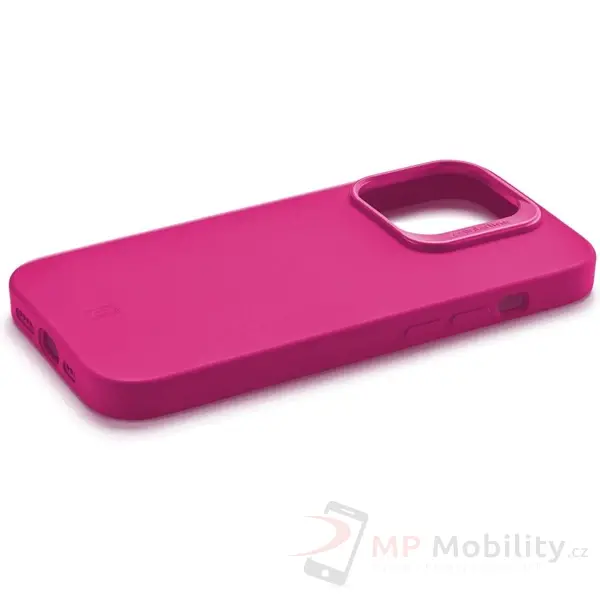 Cellularline SENSATION PLUS silikonový kryt s MagSafe Apple iPhone 15 růžový