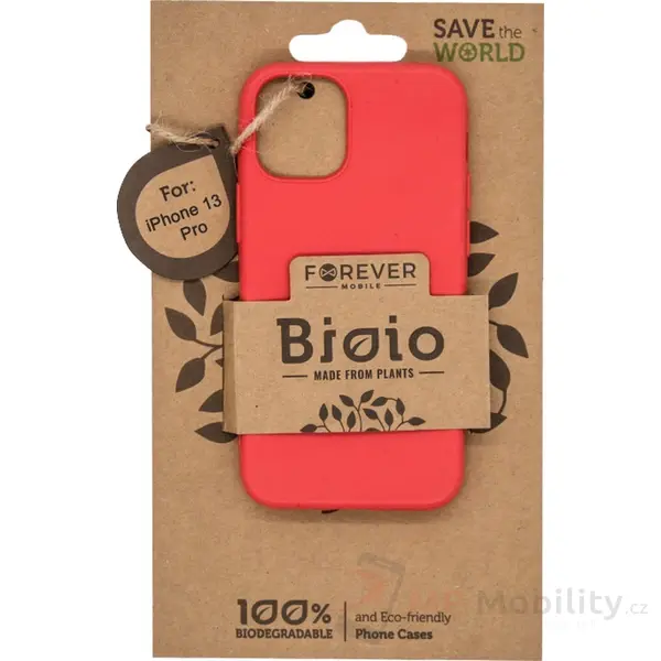 Forever Bioio kryt Apple iPhone 13 Pro červený