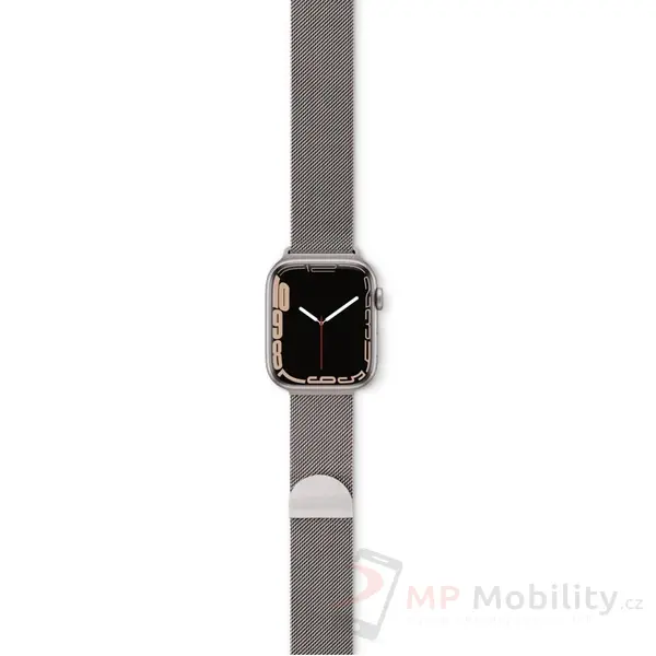EPICO Řemínek MILANESE Apple Watch 42/44/45 mm starlight