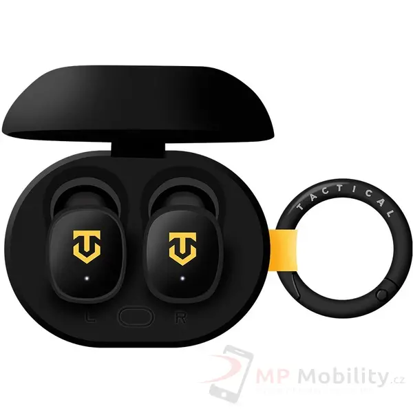 Tactical StrikePods Bug CrudeOil bezdrátová sluchátka černá
