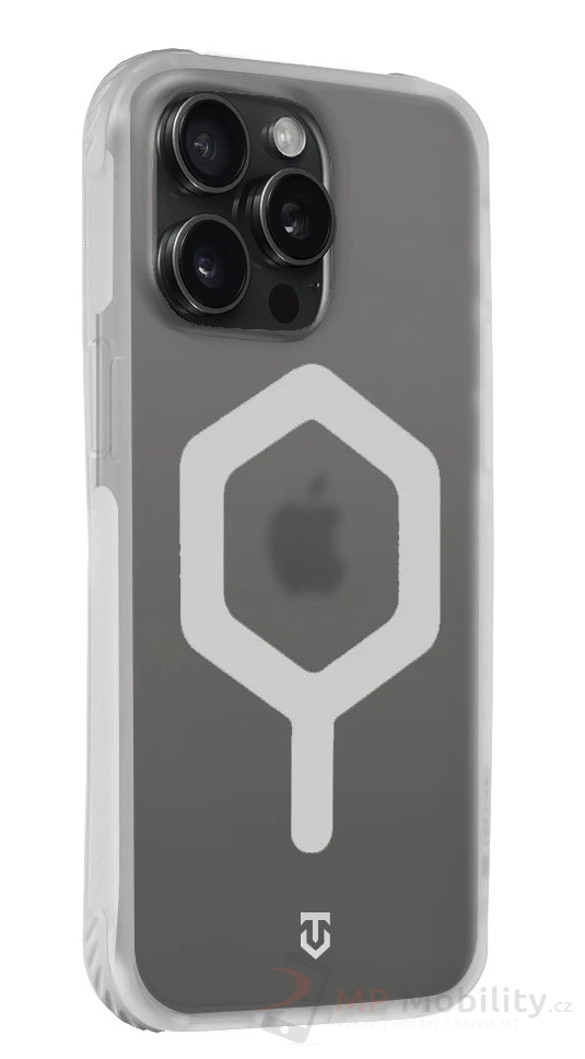 Tactical MagForce Hexagon kryt Apple iPhone 15 Pro Max bílý