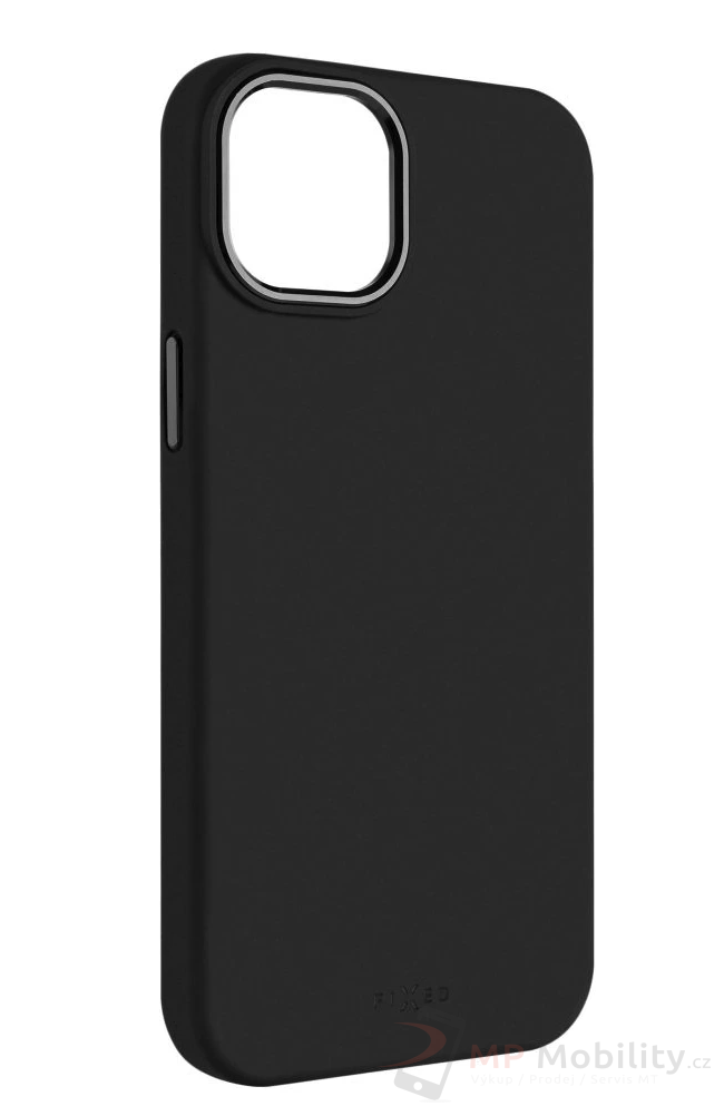 FIXED Story silikonový kryt Apple iPhone 16 Pro černý