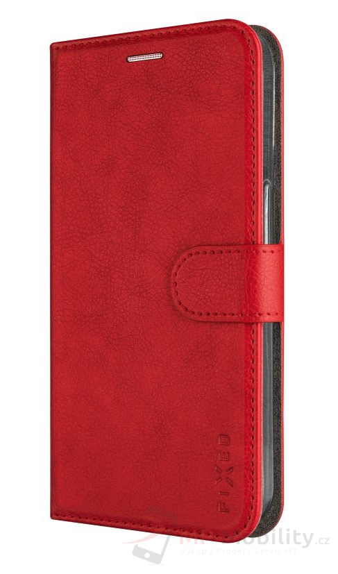 Pouzdro typu kniha FIXED Opus pro Samsung Galaxy A15/A15 5G, červené