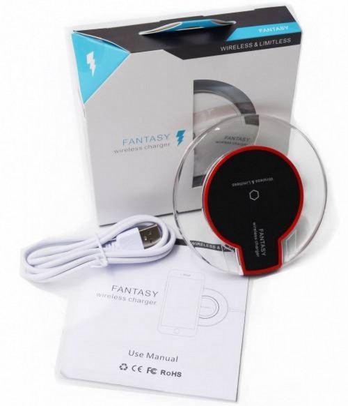BEZDRÁTOVÁ NABÍJECÍ PODLOŽKA FANTASY + MICRO USB KABEL