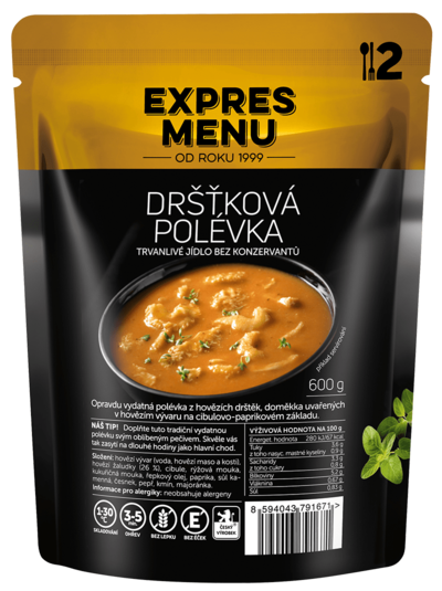 Dršťková polévka - 2 PORCE