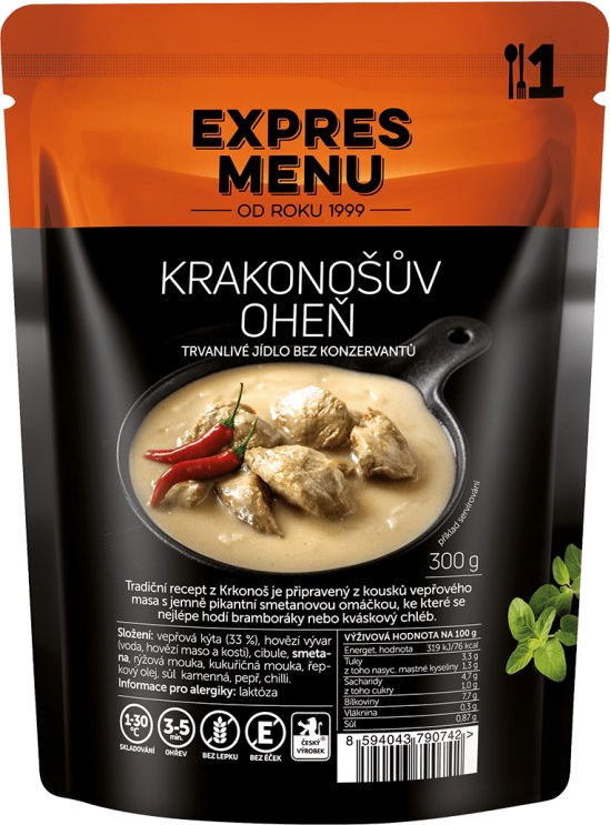 Krakonošův oheň - 1 PORCE
