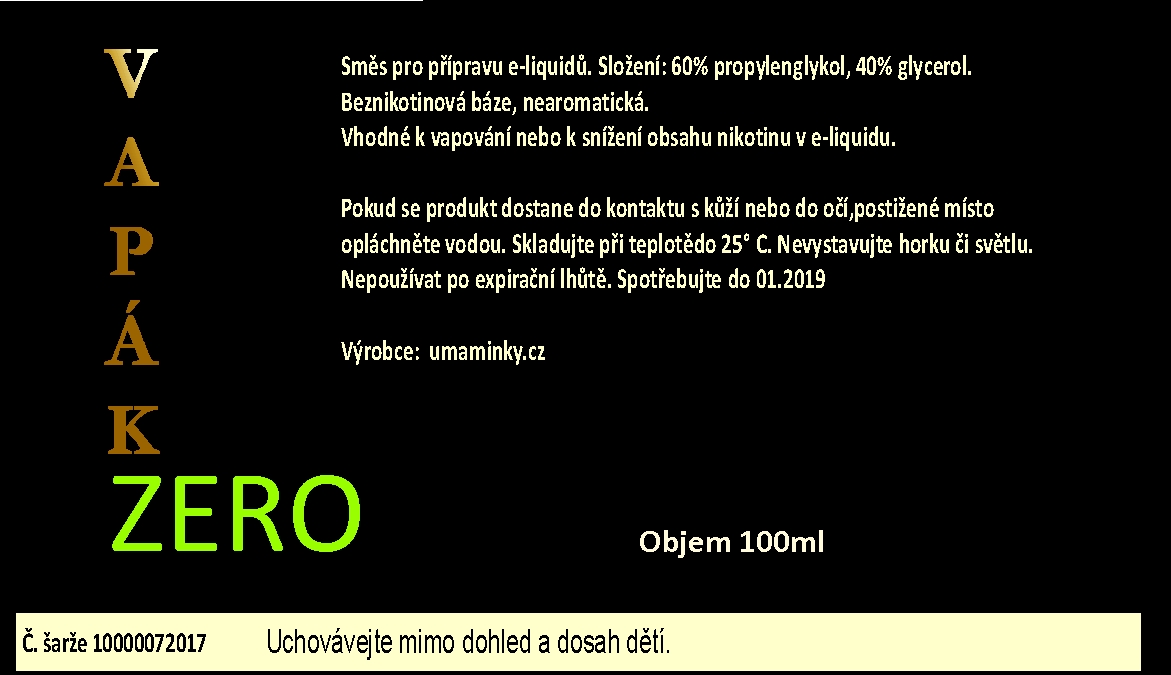 Zero 0 mg