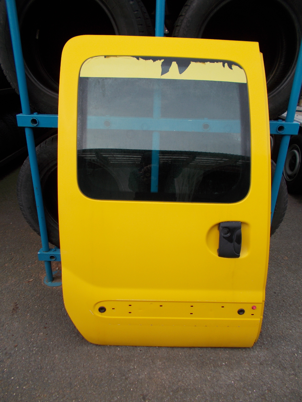 Pravé boční posuvné dveře se sklem Renault Kangoo I 1998-2007, různé barvy
