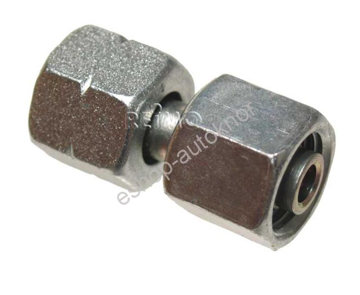 Adaptér 1/4 "levý závit  8mm, s maticí na obou stranách