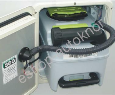 SOG - Dometic 3000A -CT 4000 odvětrávání do dvířek