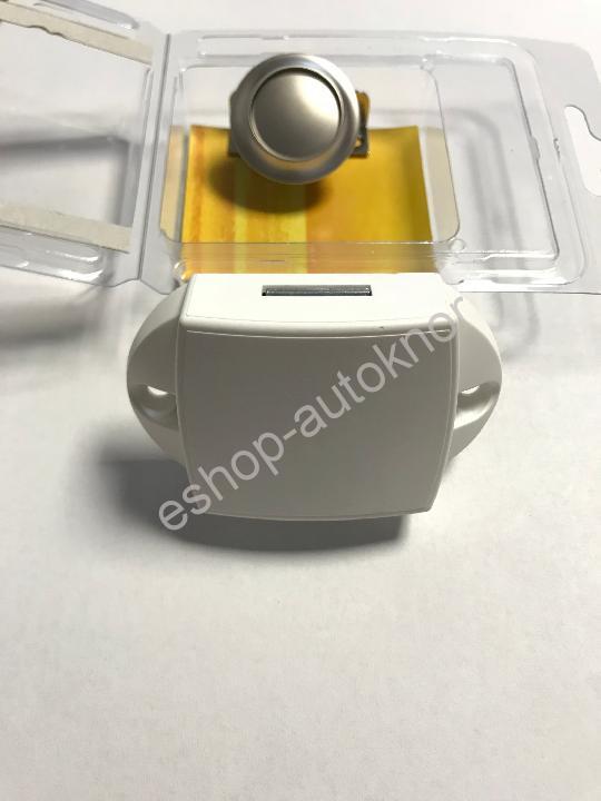Push Lock zámek- stříbrný