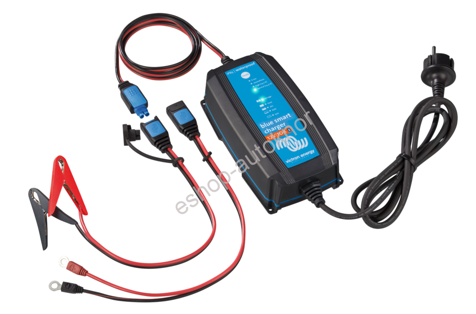 Chytrá nabíječka baterií BlueSmart 12V/10A IP65+DC konektor