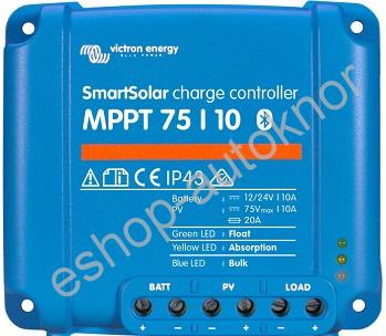 MPPT SMART solární regulátor Victron Energy 75/10