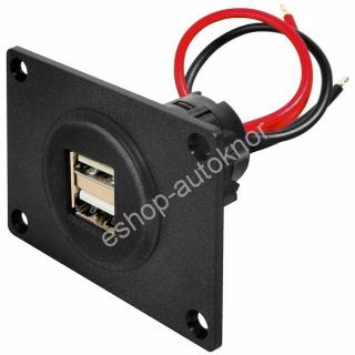 USB dvojzásuvka 