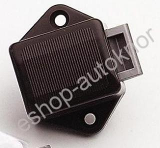 Nábytový zámek mini PUSH - LOCK hnědý