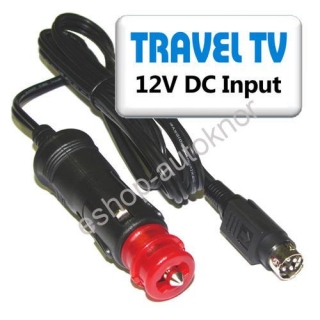 Napáj. kabel 12V DC-Autozásuvka (TV Finlux)