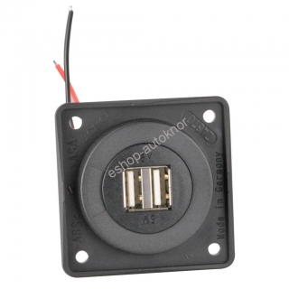 2 x USB Berker