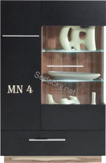 Skříň vitrína Monsun MN4