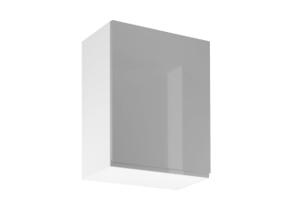 Horní skříňka Aspen šedý lesk/bílá G60 L