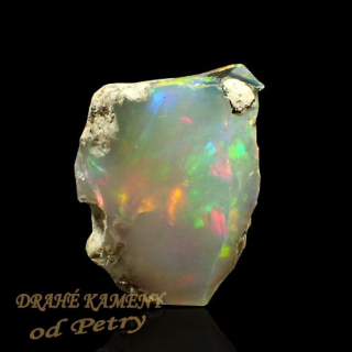 Drahý opál z Etiopie  20x14mm Váha: 1.78g