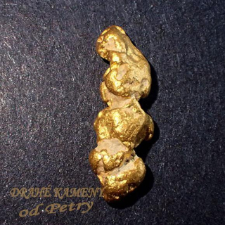 Zlato z Austrálie  13x4mm Váha: 0.78g