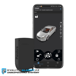 Pandora PRIMO Autoalarm s bluetooth mobilní aplikací