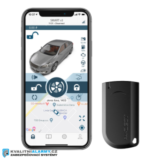 Pandora SMART GSM autoalarm s online mobilní aplikací