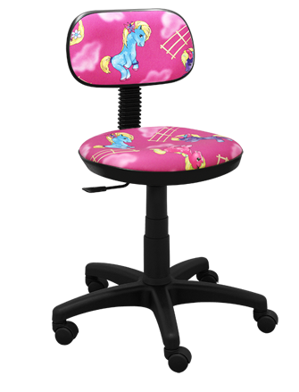 Dětská židle Junior pony růžová