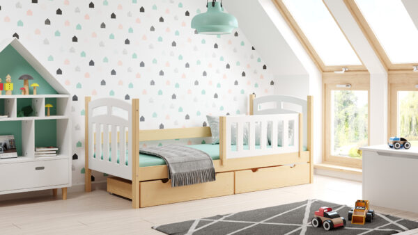 Dětská postel Zuzka 160x80 s úložným prostorem