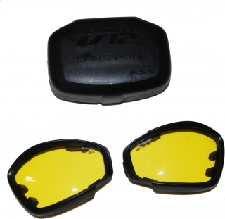 Náhradní skla pro ESS advancer V12 - žluté Použitý