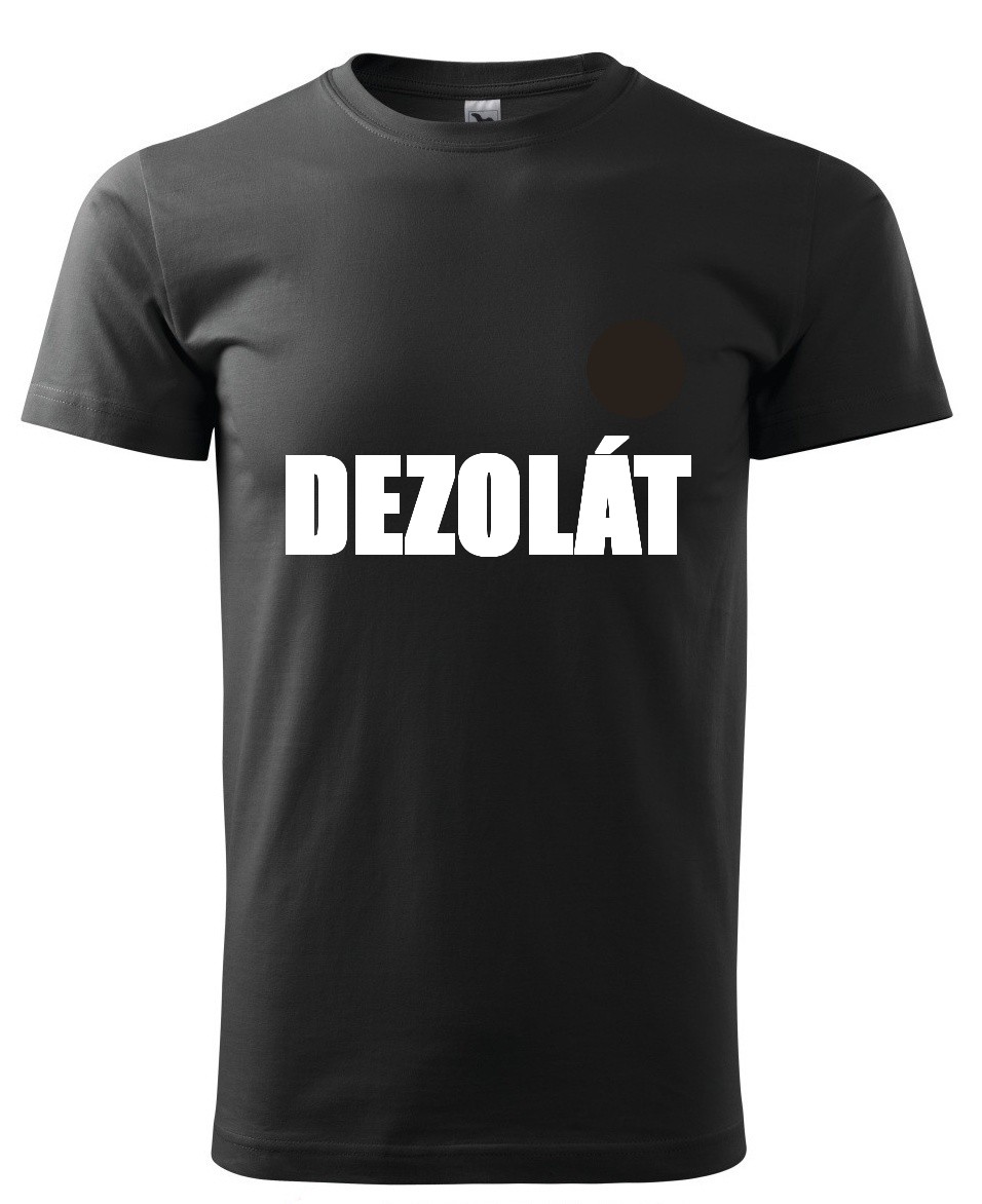 TRIKO DEZOLÁT ČERNÉ