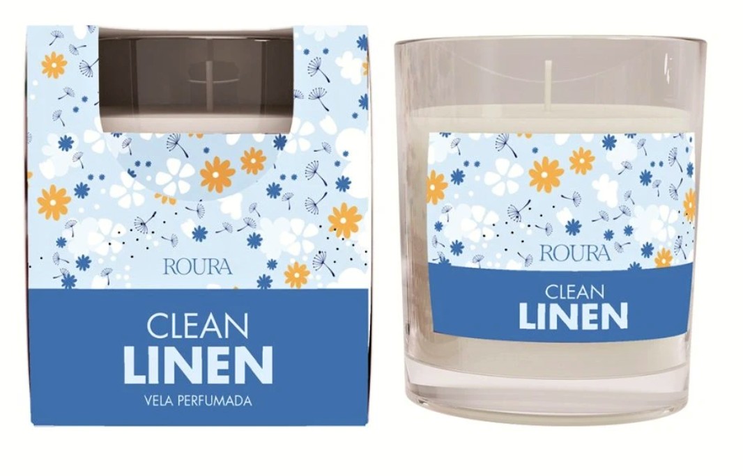 Clean Linen, Vonná svíčka, 125 g