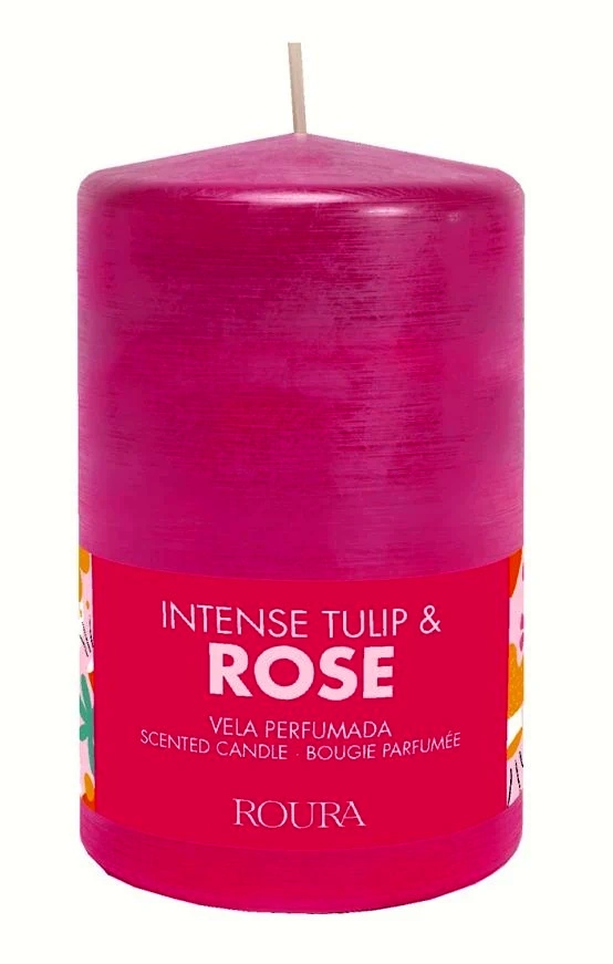 Intense Tulip & Rose, Vonná svíčka, 204 g