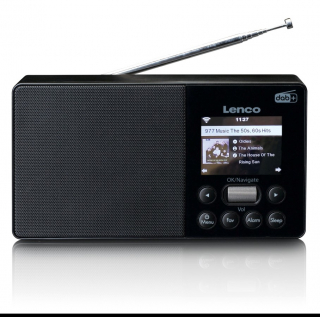 LENCO PIR-510BK internetové rádio DAB+/FM