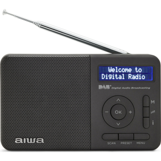 AIWA RD-40DAB/BK radiopřijímač s FM/DAB